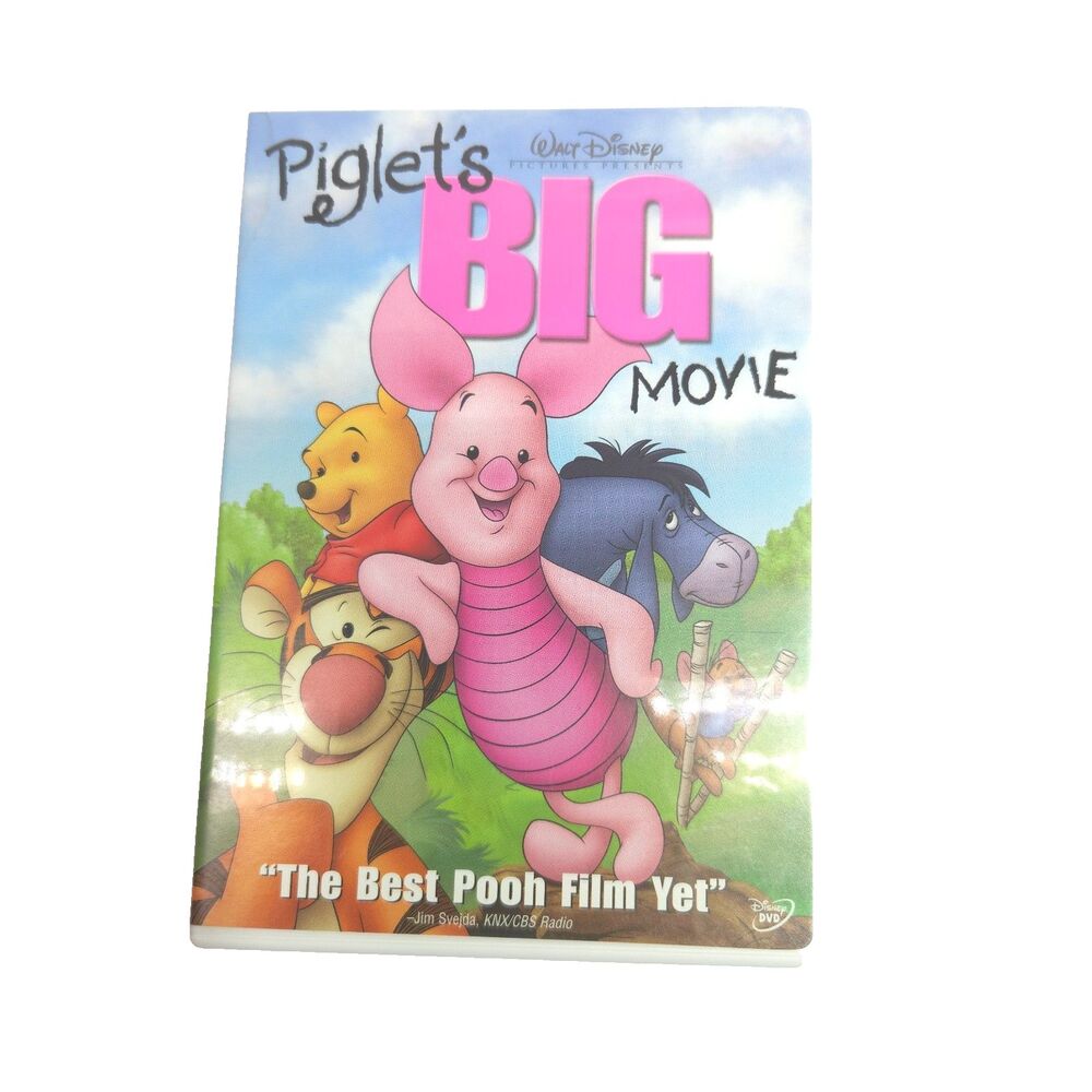 Piglet's Big Movie DVD Walt Disney Animated Feature Children Film Family